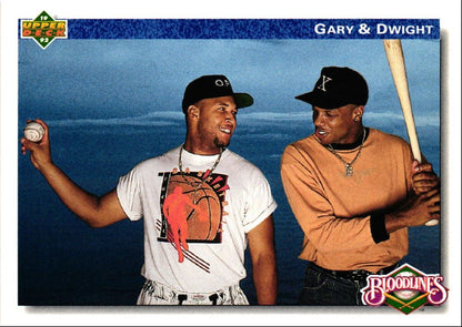 1992 Upper Deck Gary Sheffield/Dwight Gooden