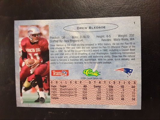 1993 Classic Drew Bledsoe