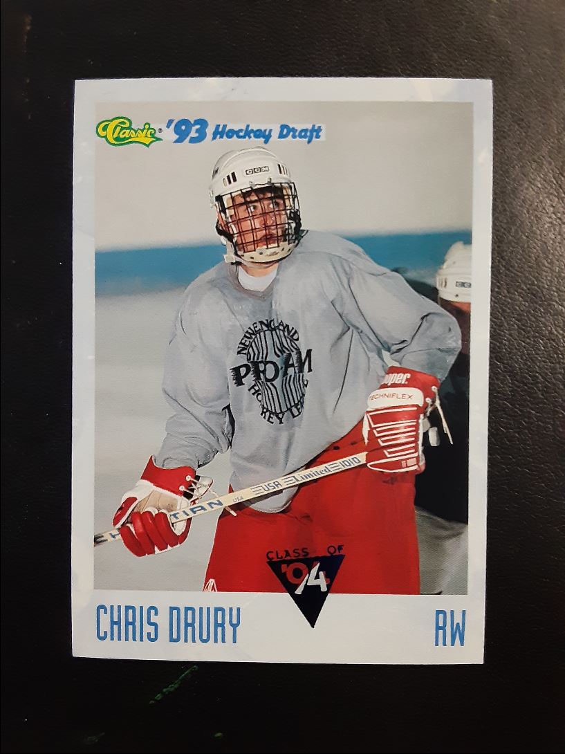 1993 Classic '93 Hockey Draft Chris Drury