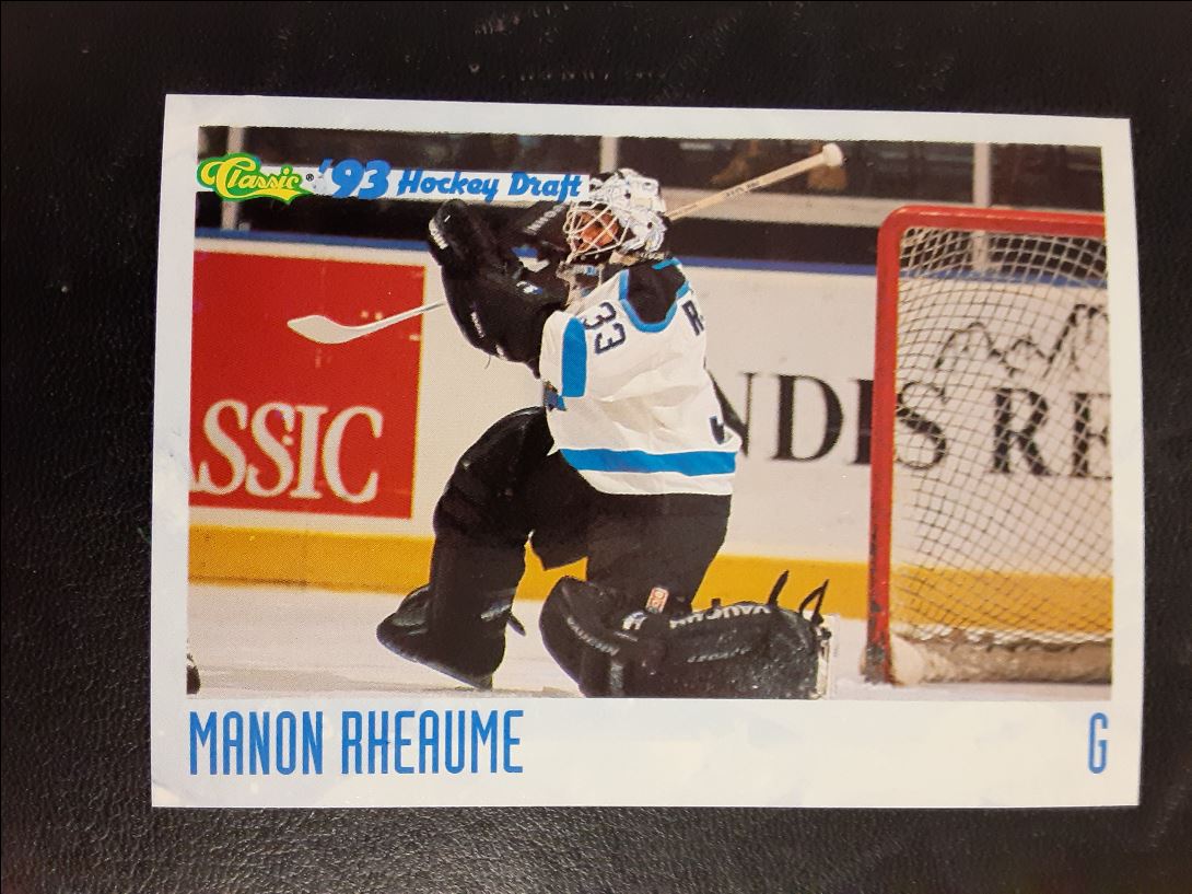 1993 Classic '93 Hockey Draft Manon Rheaume