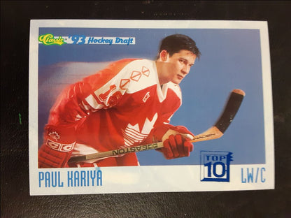 1993 Classic '93 Hockey Draft Paul Kariya