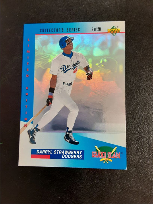 1993 Denny's Grand Slam Holograms Darryl Strawberry