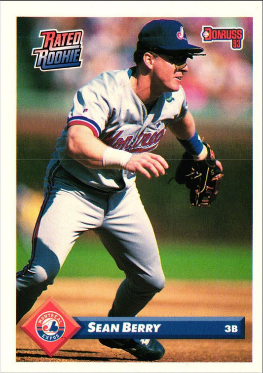 1993 Donruss Sean Berry