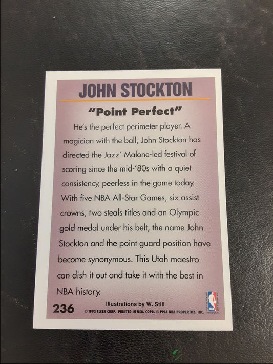 1993 Fleer John Stockton