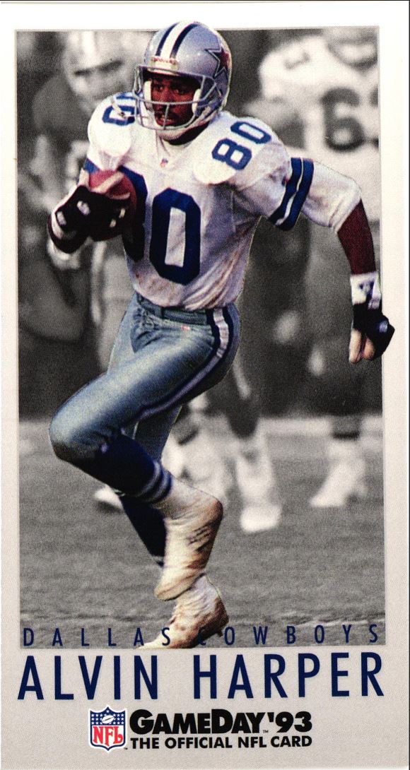 1993 GameDay Alvin Harper