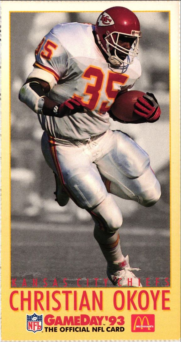 1993 GameDay Christian Okoye