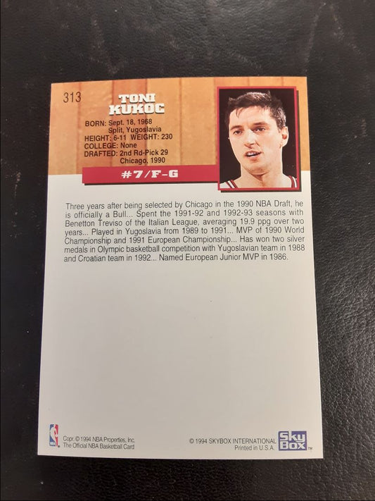 1993 Hoops Toni Kukoc