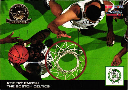 1993 Hoops Scoops Fifth Anniversary Gold Robert Parish