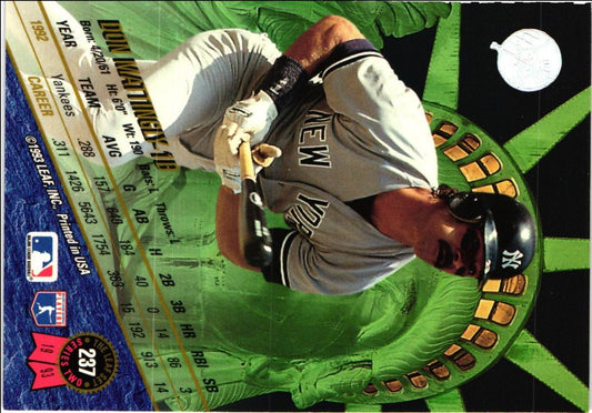 1993 Leaf Don Mattingly