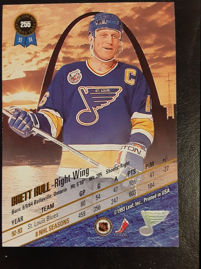 1993 Leaf Brett Hull