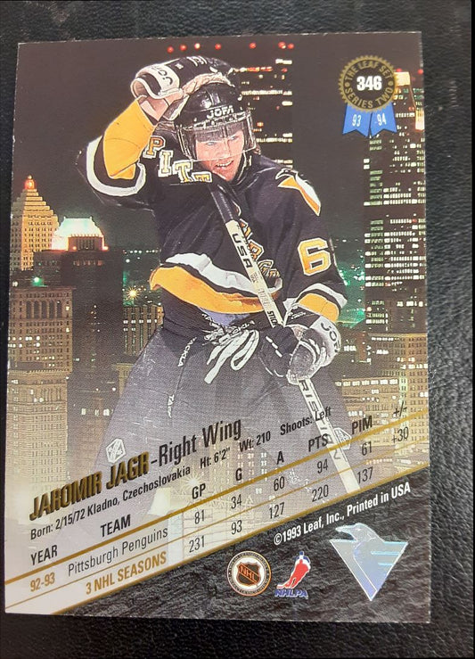 1993 Leaf Jaromir Jagr