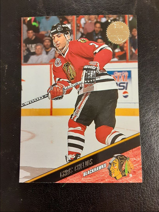 1993 Leaf Chris Chelios