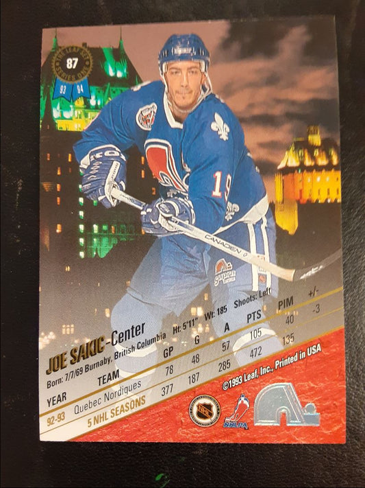 1993 Leaf Joe Sakic