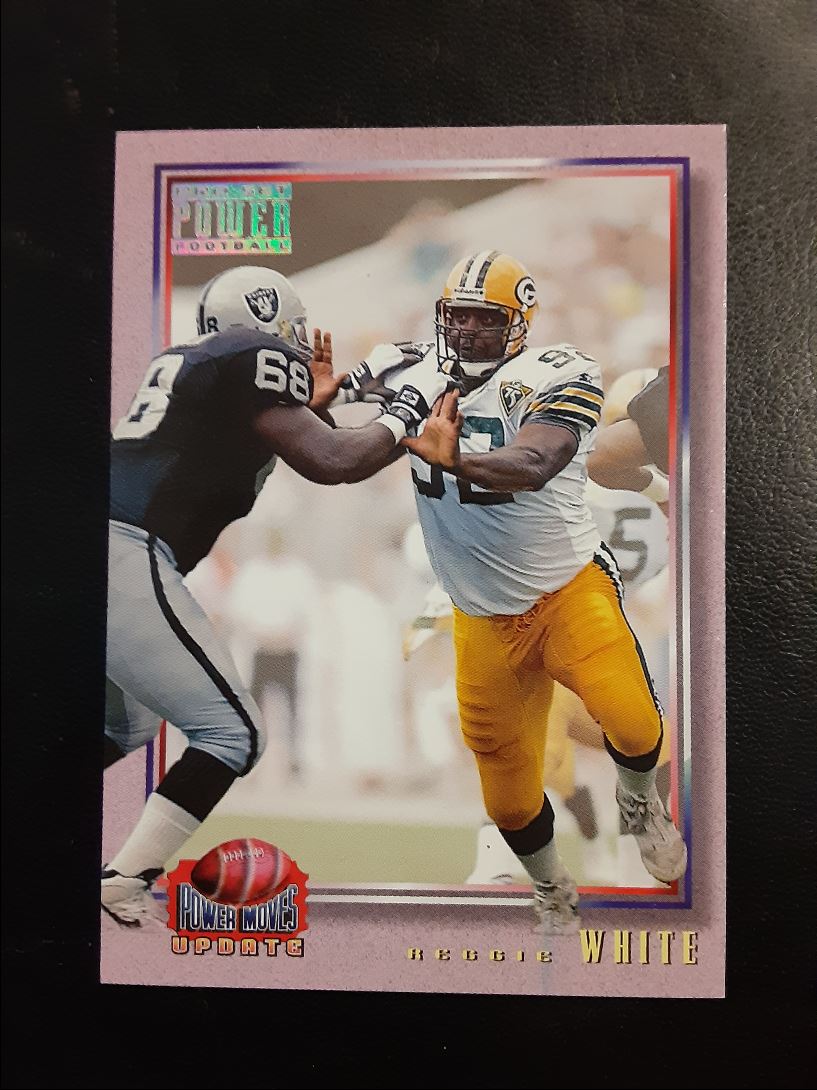 1993 Pro Set Power Update Power Moves Reggie White