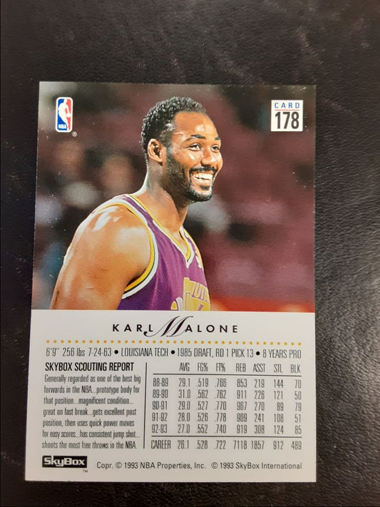 1993 SkyBox Premium Karl Malone