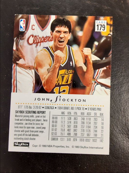 1993 SkyBox Premium John Stockton