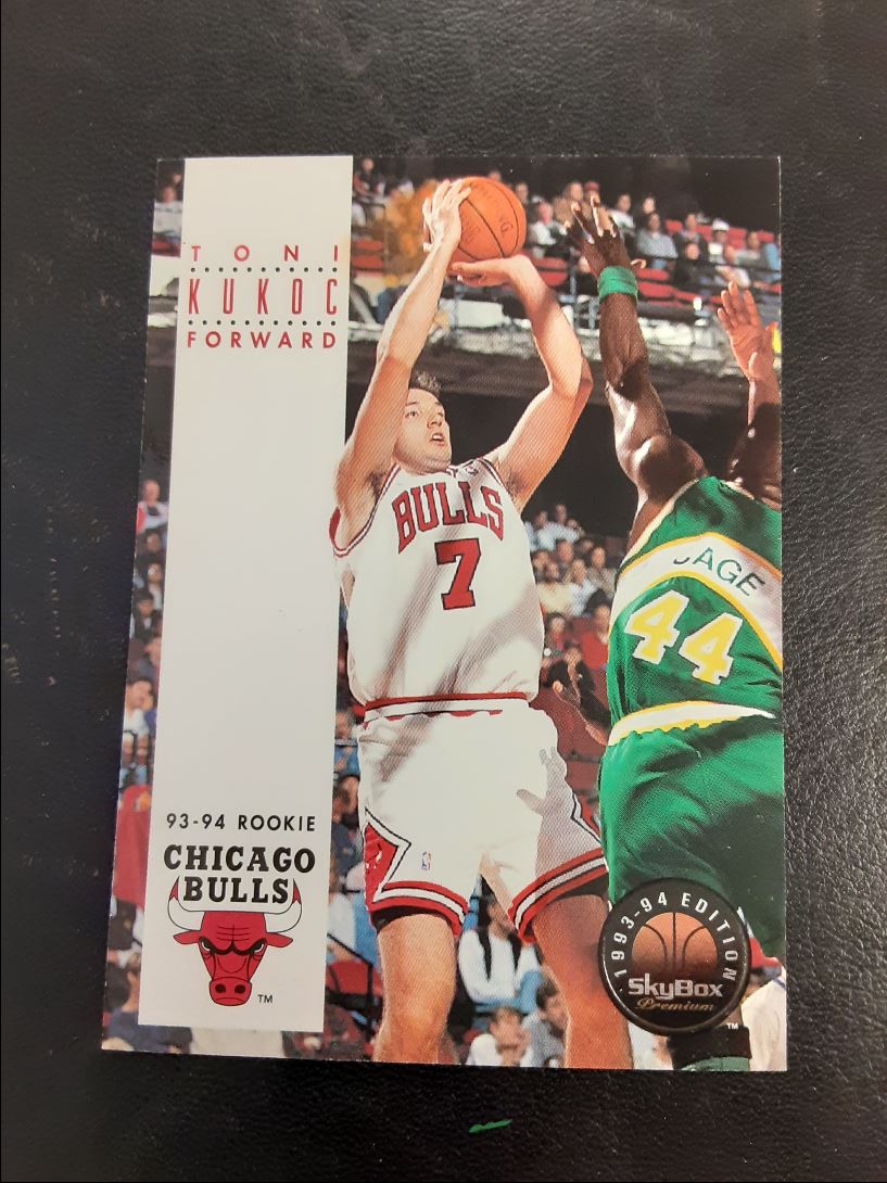 1993 SkyBox Premium Toni Kukoc