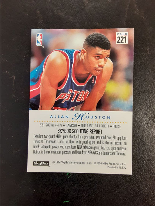 1993 SkyBox Premium Allan Houston