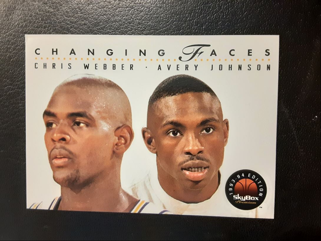 1993 SkyBox Premium Chris Webber/Avery Johnson