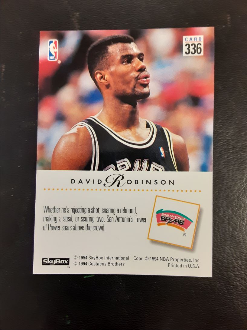 1993 SkyBox Premium David Robinson