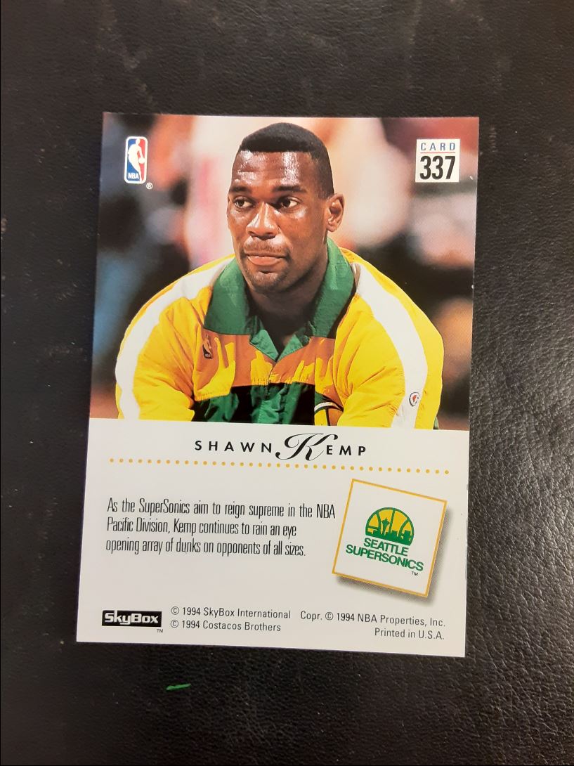 1993 SkyBox Premium Shawn Kemp