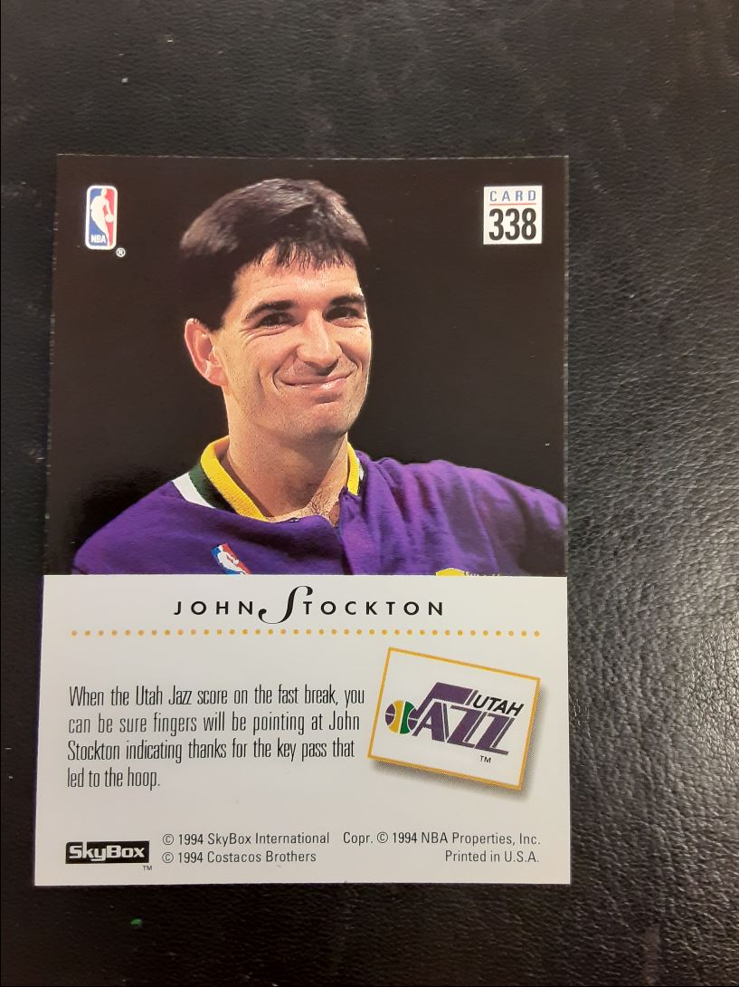 1993 SkyBox Premium John Stockton