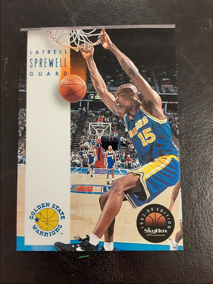 1993 SkyBox Premium Latrell Sprewell