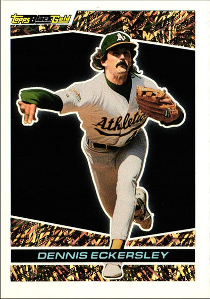 1993 Topps Black Gold Dennis Eckersley