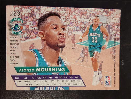 1993 Ultra Alonzo Mourning