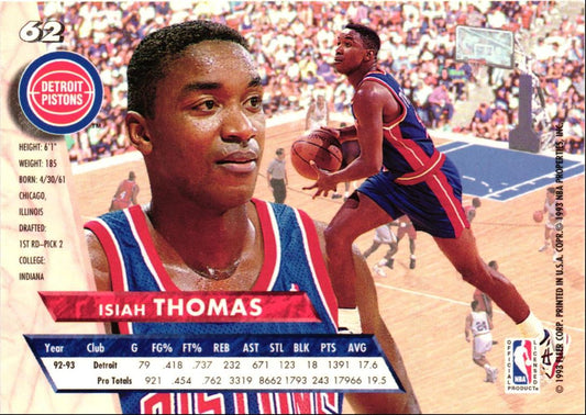 1993 Ultra Isiah Thomas