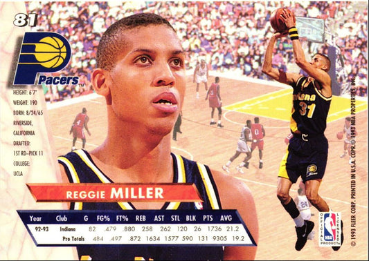 1993 Ultra Reggie Miller