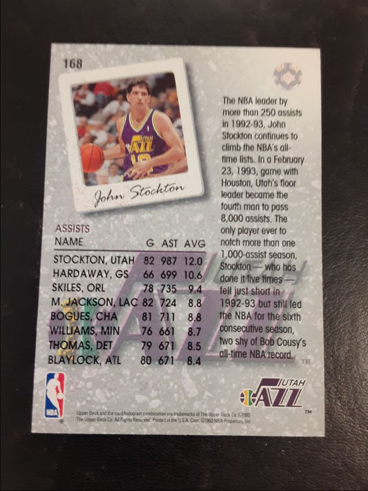 1993 Upper Deck John Stockton