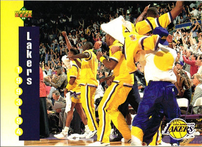 1993 Upper Deck Los Angeles Lakers