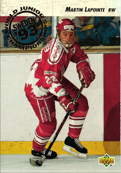 1993 Upper Deck Martin Lapointe