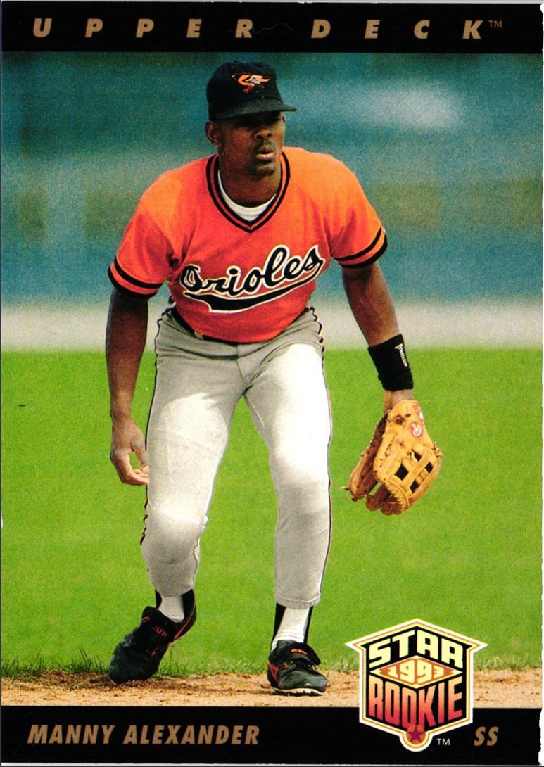 1993 Upper Deck Manny Alexander