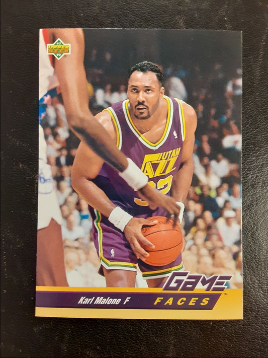 1993 Upper Deck Game Face Karl Malone