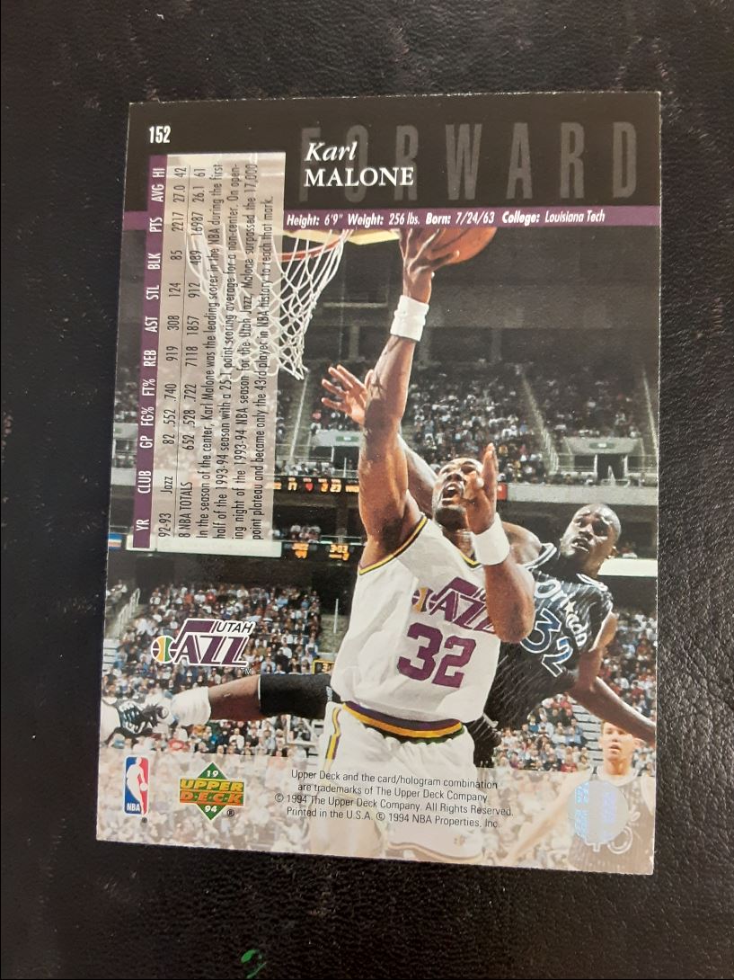 1993 Upper Deck Special Edition Karl Malone