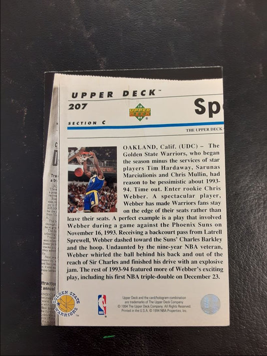 1993 Upper Deck Special Edition Chris Webber