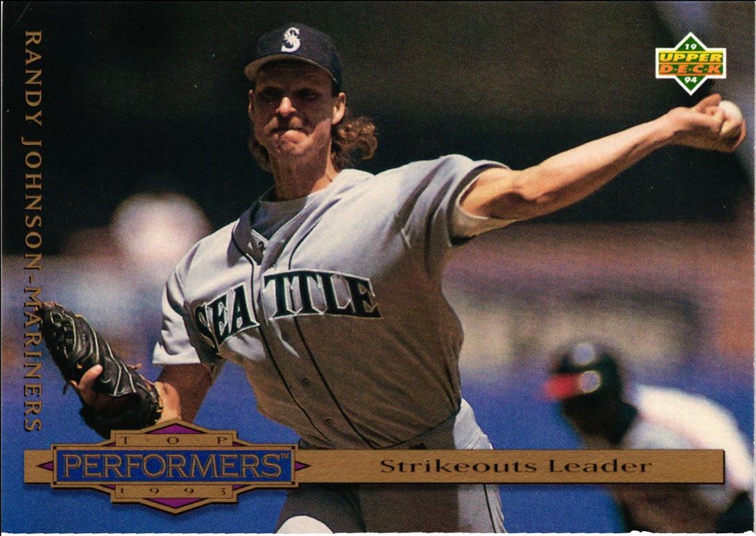 1994 Collector's Choice Silver Signature Randy Johnson