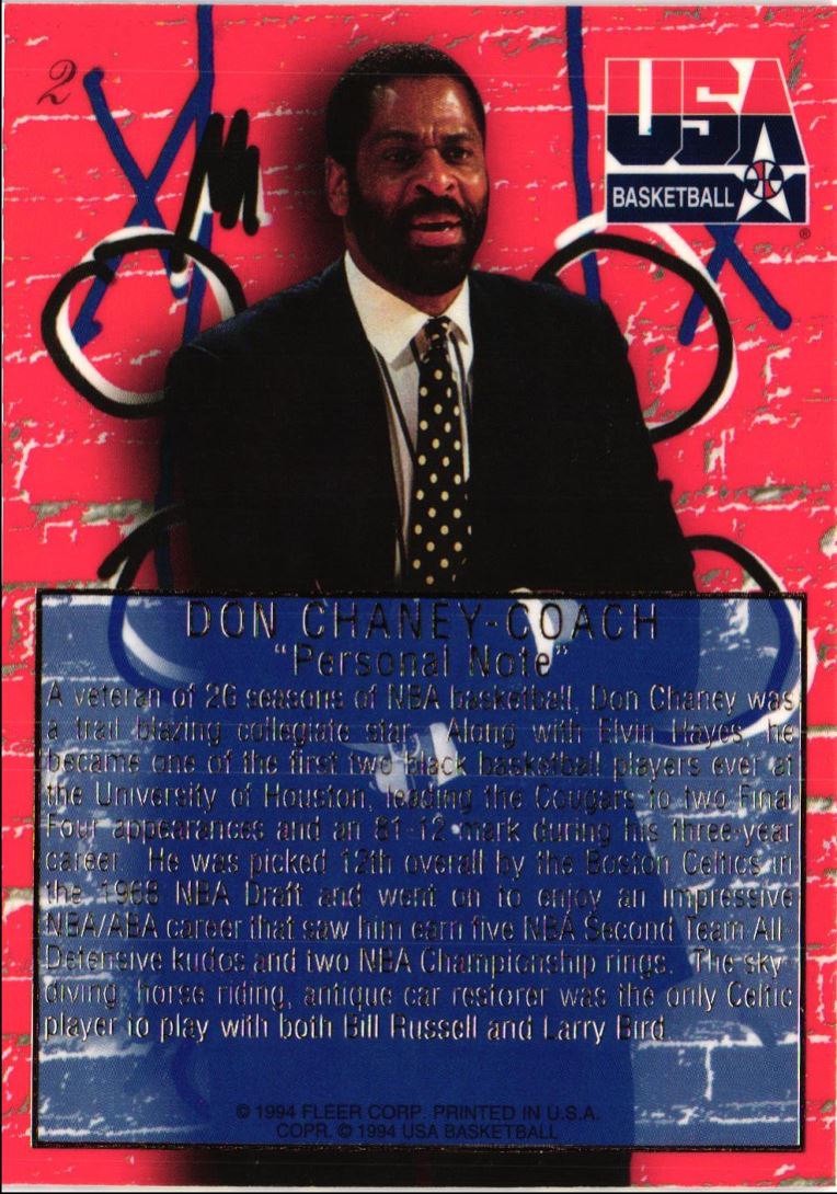 1994 Flair USA Don Chaney