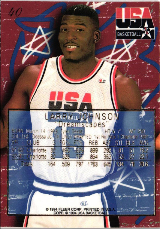 1994 Flair USA Larry Johnson