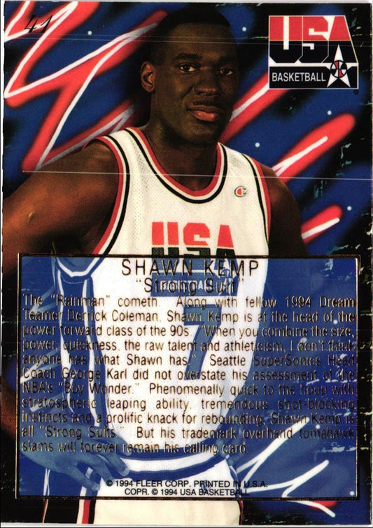 1994 Flair USA Shawn Kemp