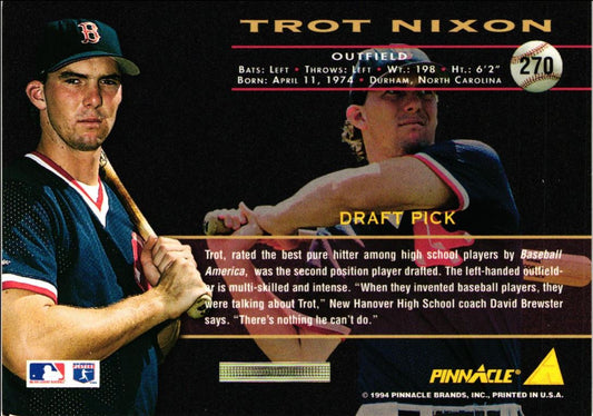 1994 Pinnacle Trot Nixon