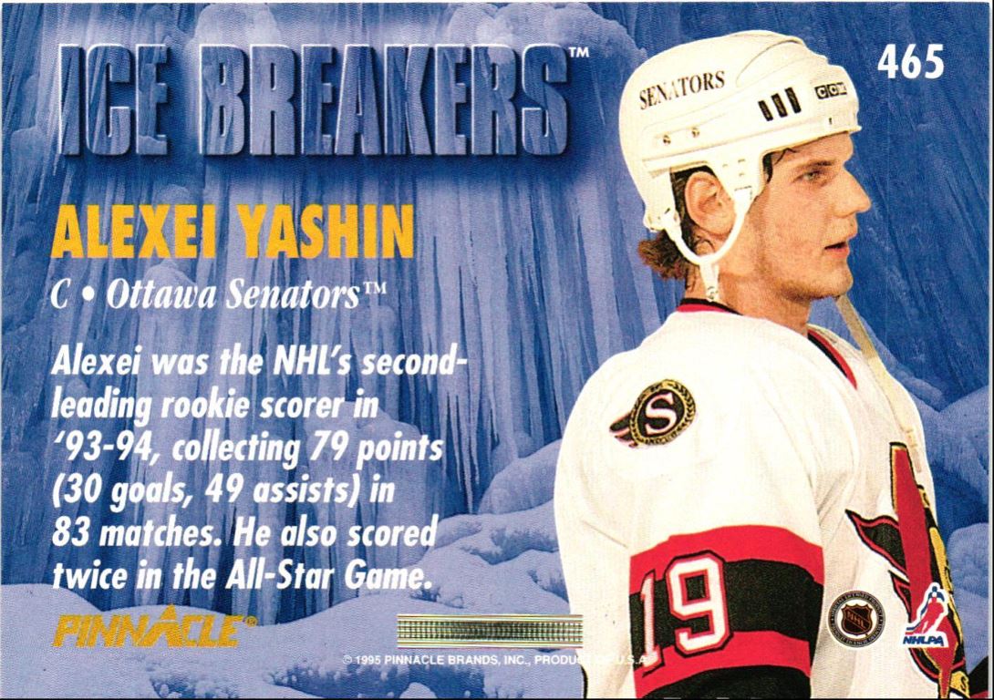 1994 Pinnacle Alexei Yashin