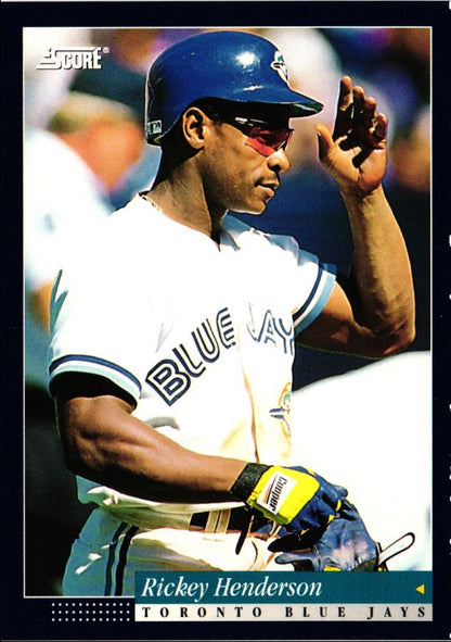 1994 Score Rickey Henderson