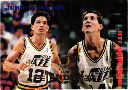 1994 Stadium Club 1st Day Issue John Stockton/Jeff Hornacek