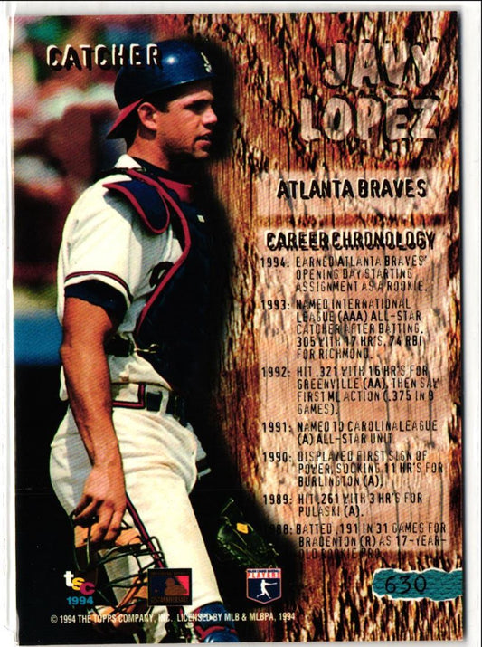 1994 Stadium Club Javy Lopez