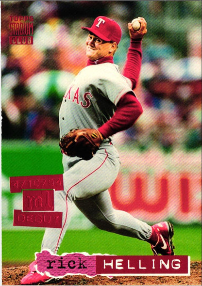 1994 Stadium Club First Day Issue Rick Helling