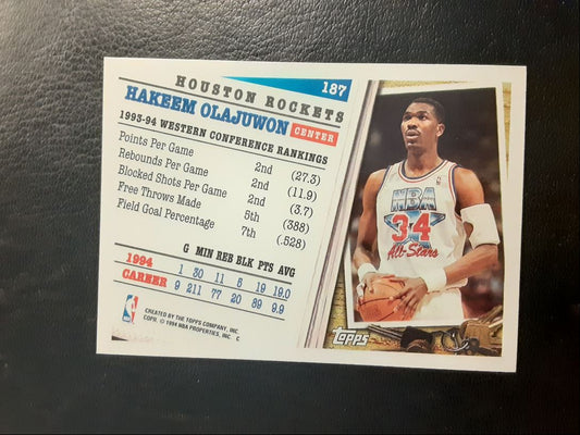 1994 Topps Hakeem Olajuwon