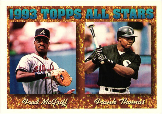 1994 Topps Fred McGriff/Frank Thomas